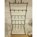 Retail Store Grocery Shop Fixture Cheap 5 Tier 25 Prong Wire Hanging Countertop Hook Display Stand